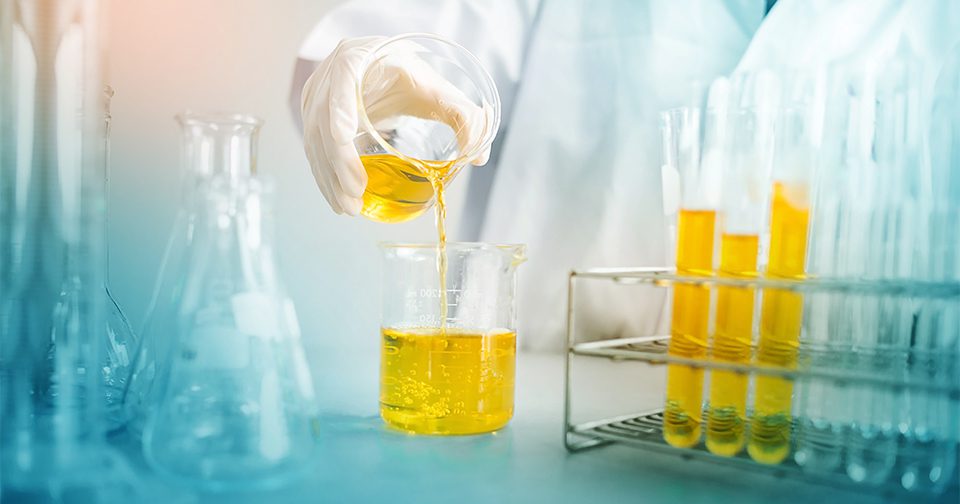 Elemental analysis of lube