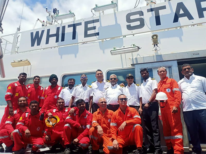 White Star vessel crew who assisted in SAR operations