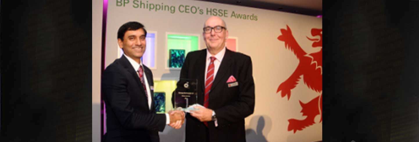 BP Shipping CEO’s HSSE Awards for Partner of the Year